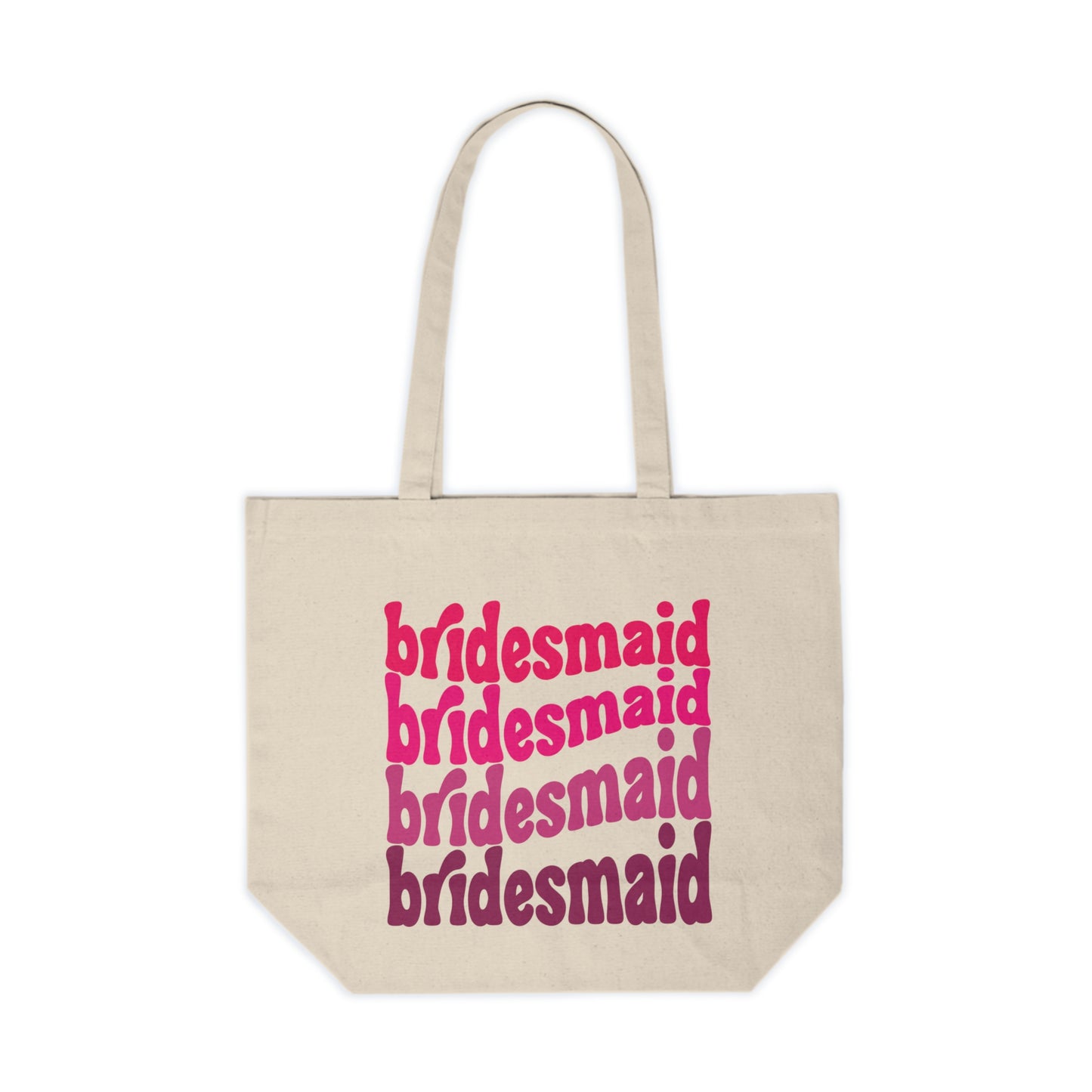 "Bridesmaid” Canvas Tote