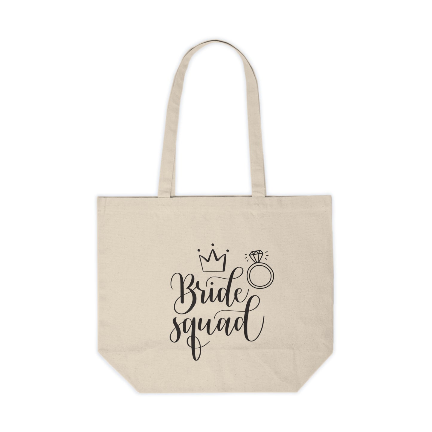 "Bride Squad" Canvas Tote