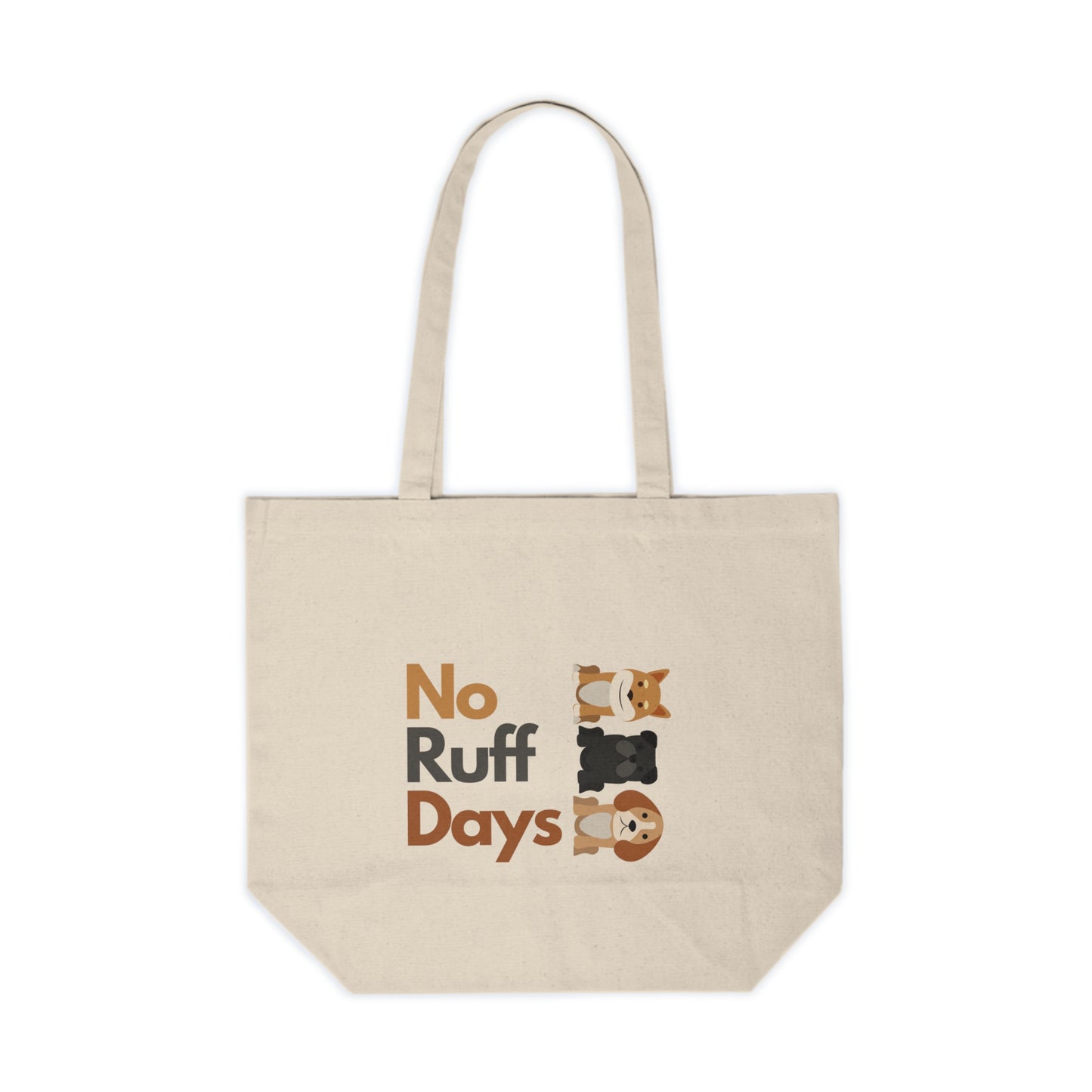 "No Ruff Days" Canvas Tote