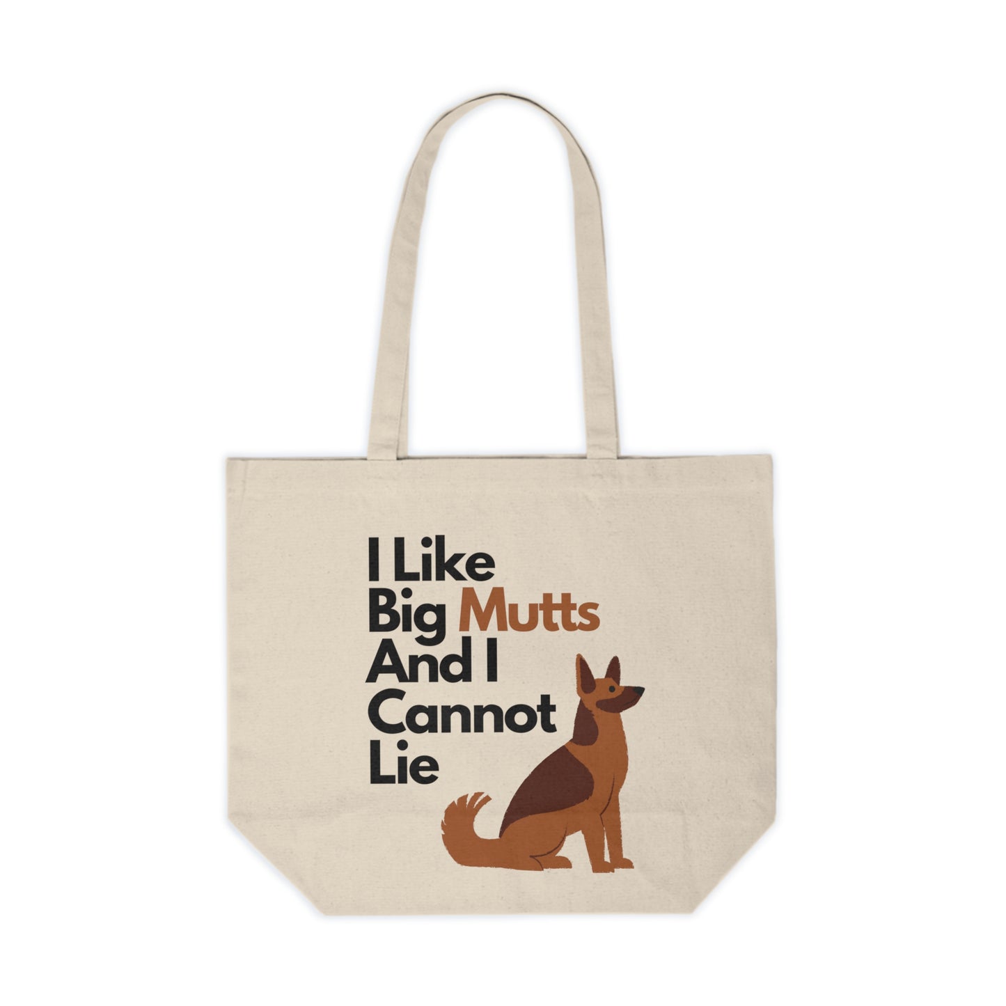 "I Like Big Mutts" Canvas Tote