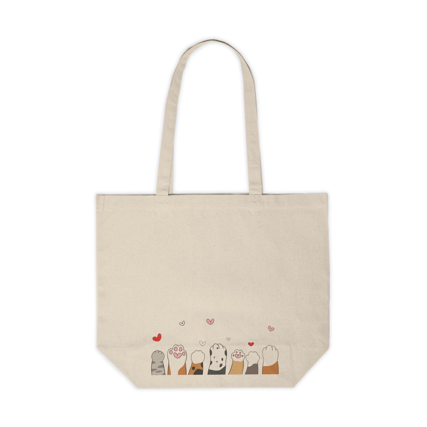 “Cats & Dogs I” Canvas Tote