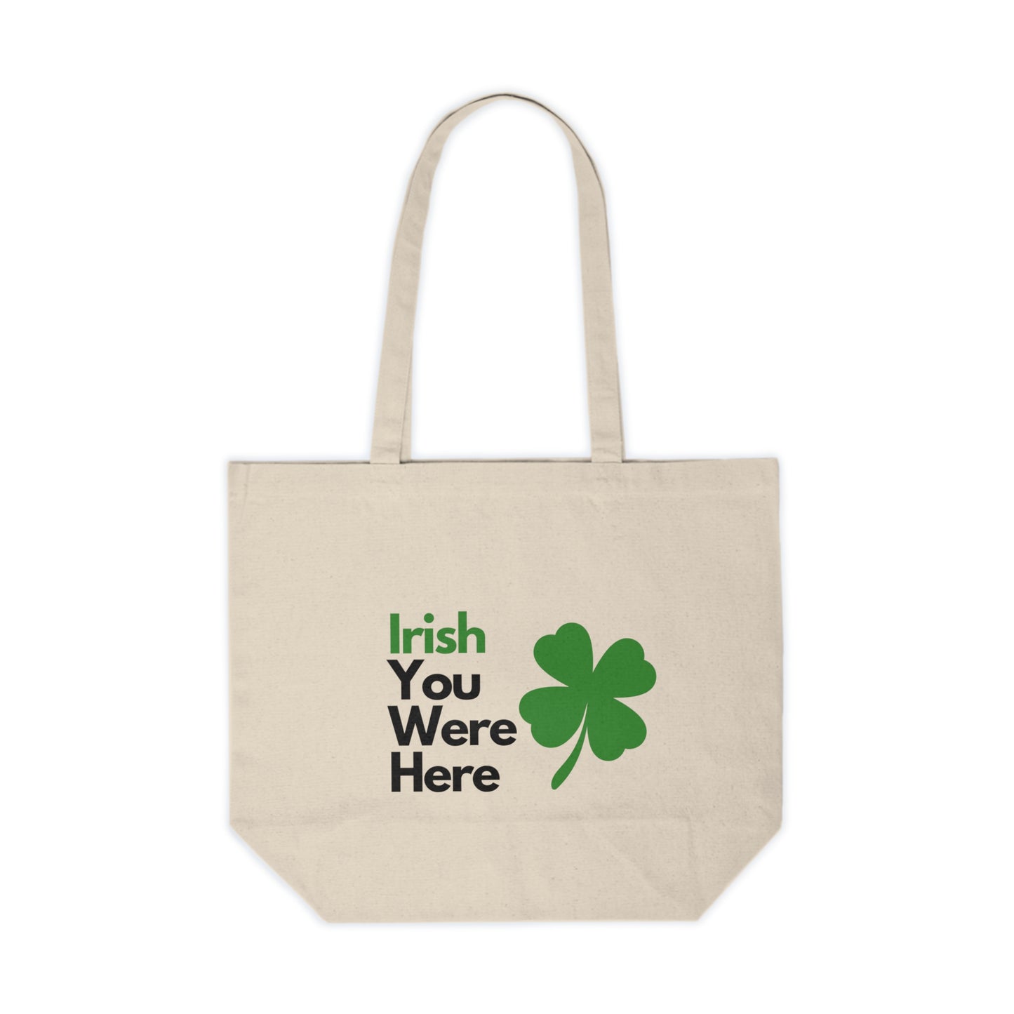 "Irish You Were Here" Canvas Tote