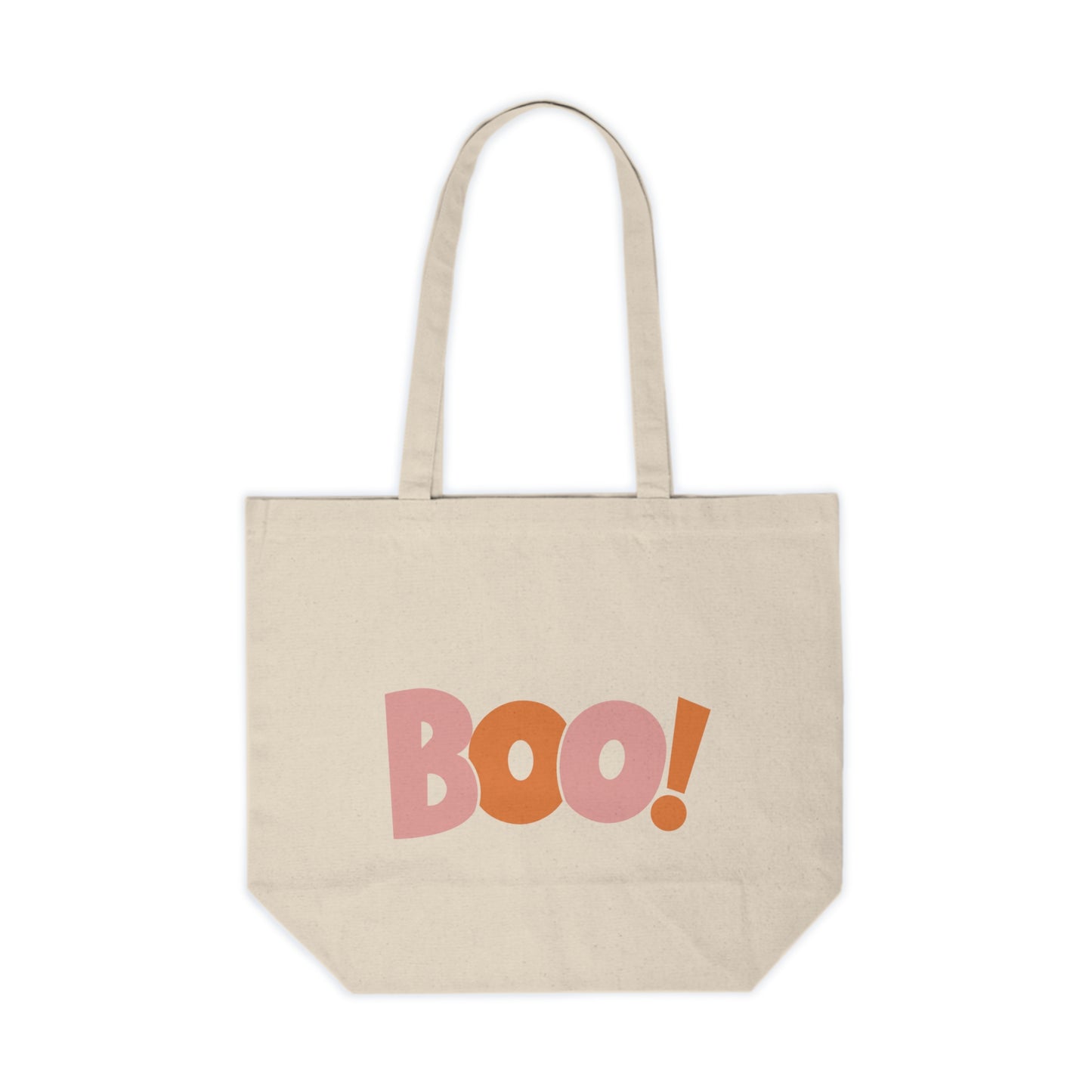 "Boo" Canvas Tote