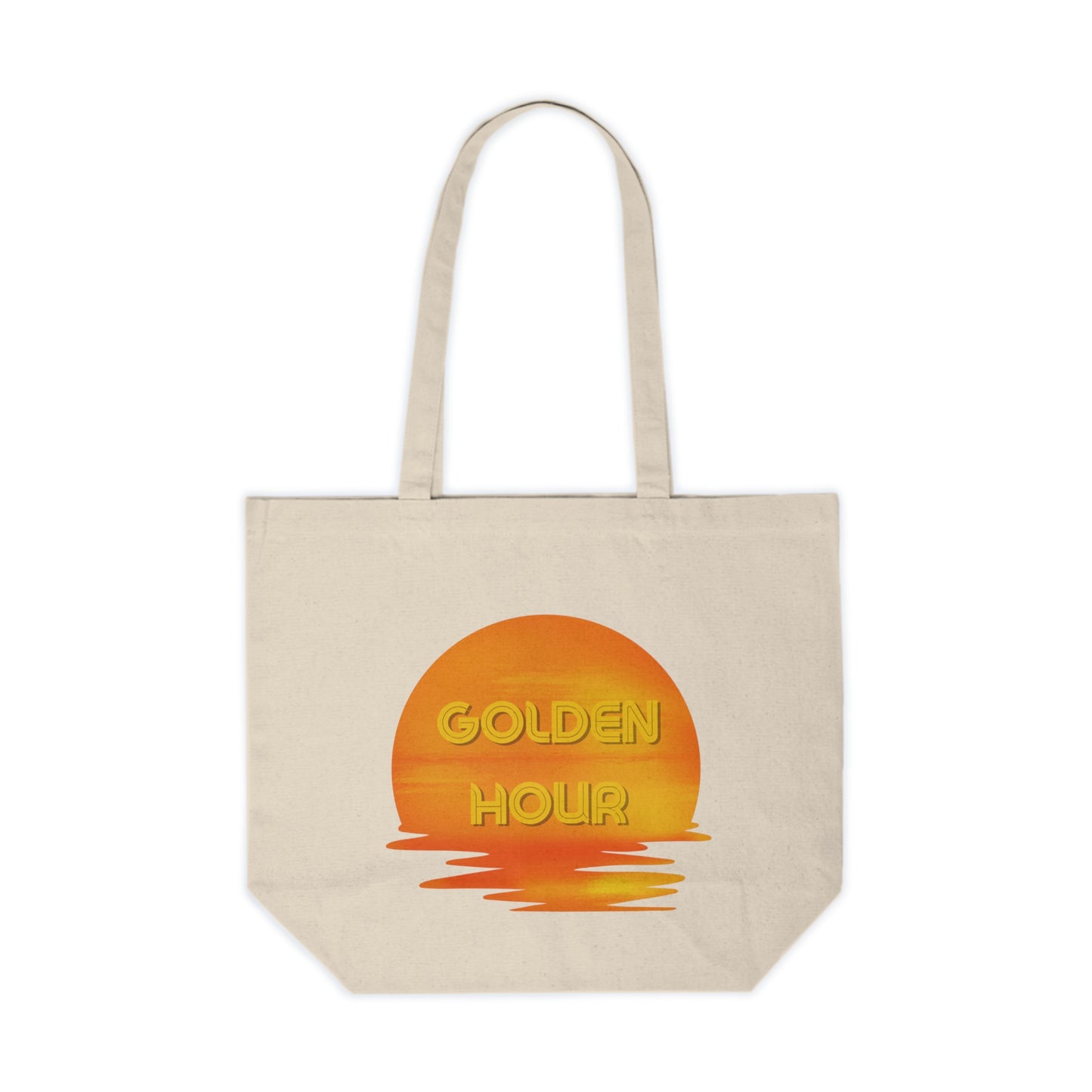 "Golden Hour" Canvas Tote