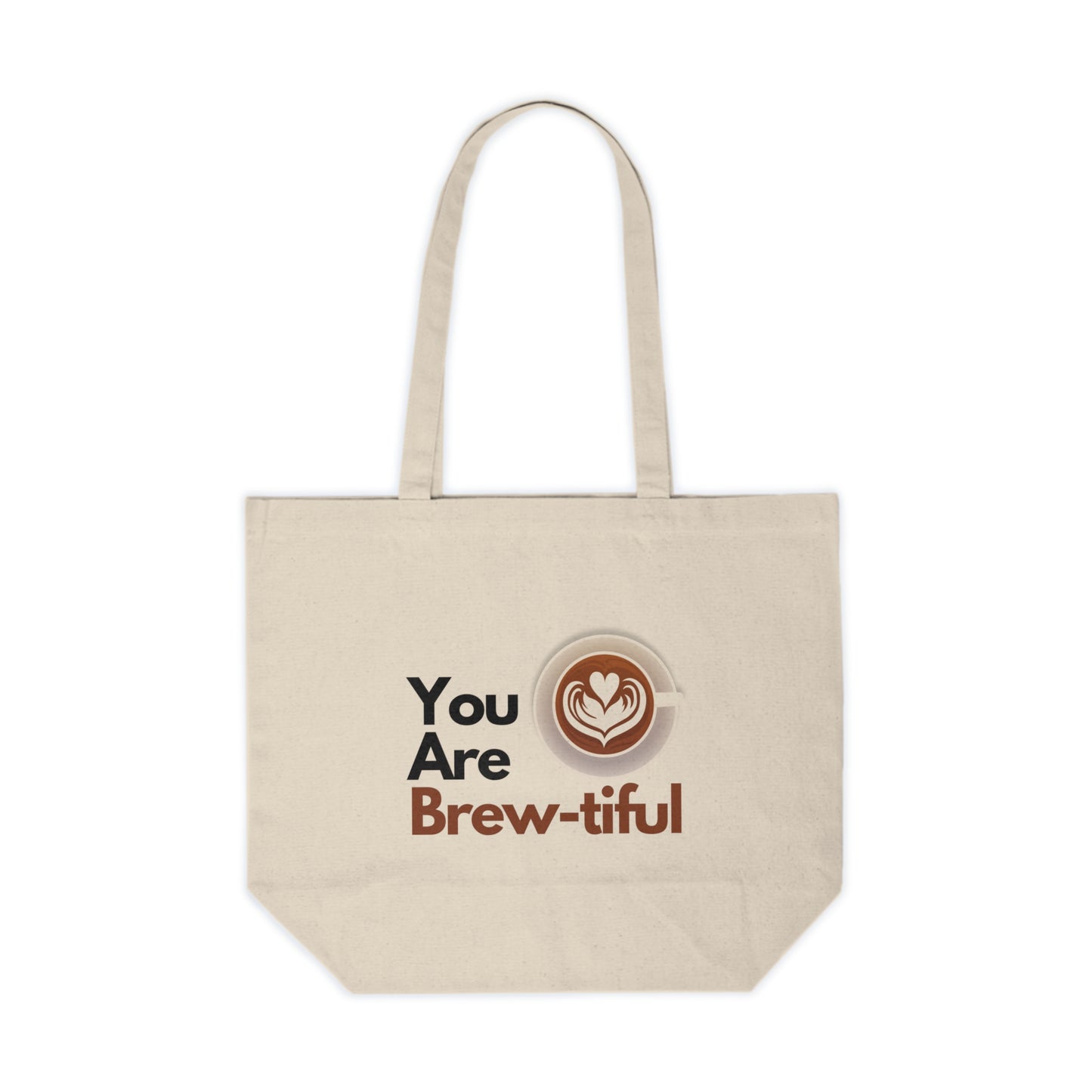 "You Are Brew-tiful" Canvas Tote