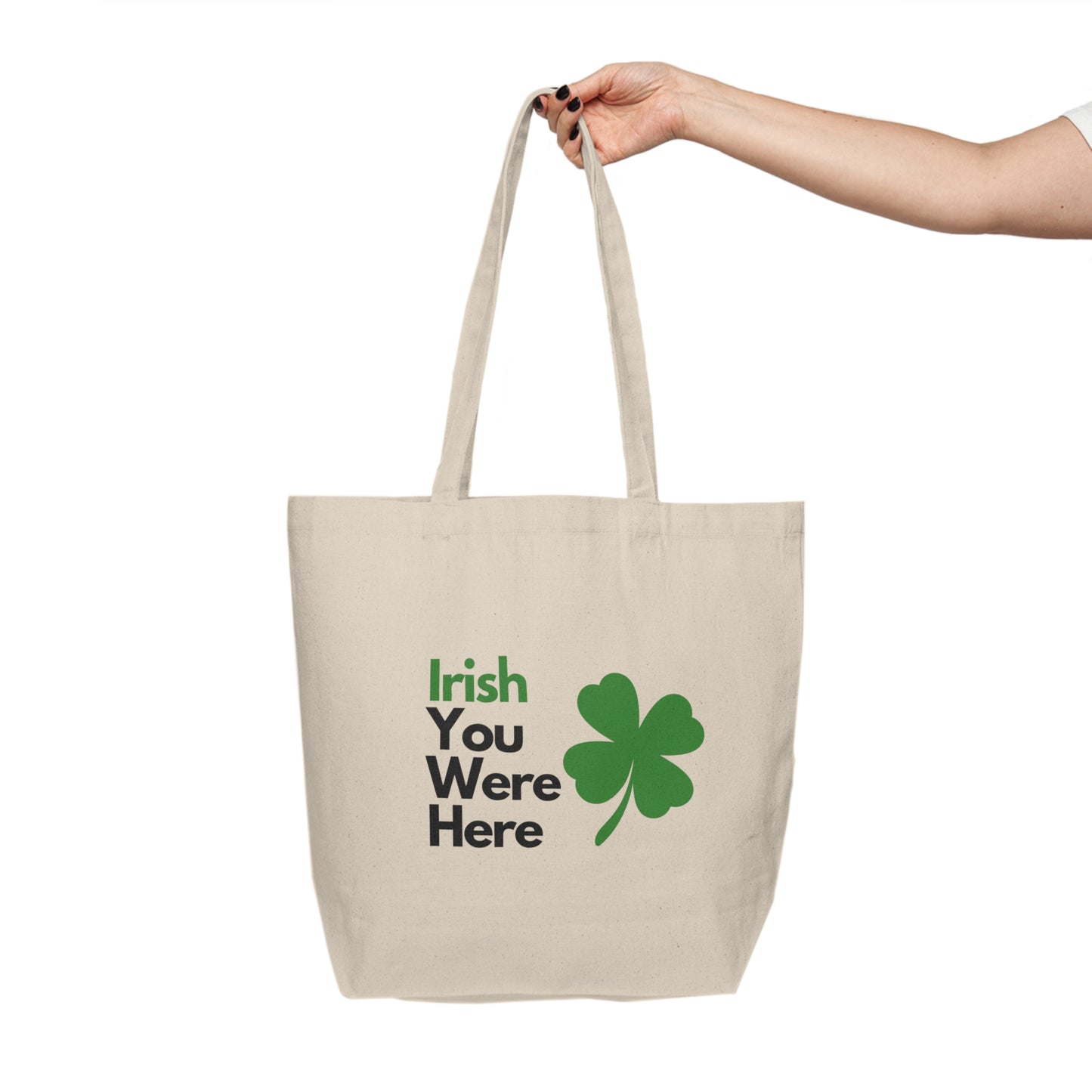 "Irish You Were Here" Canvas Tote
