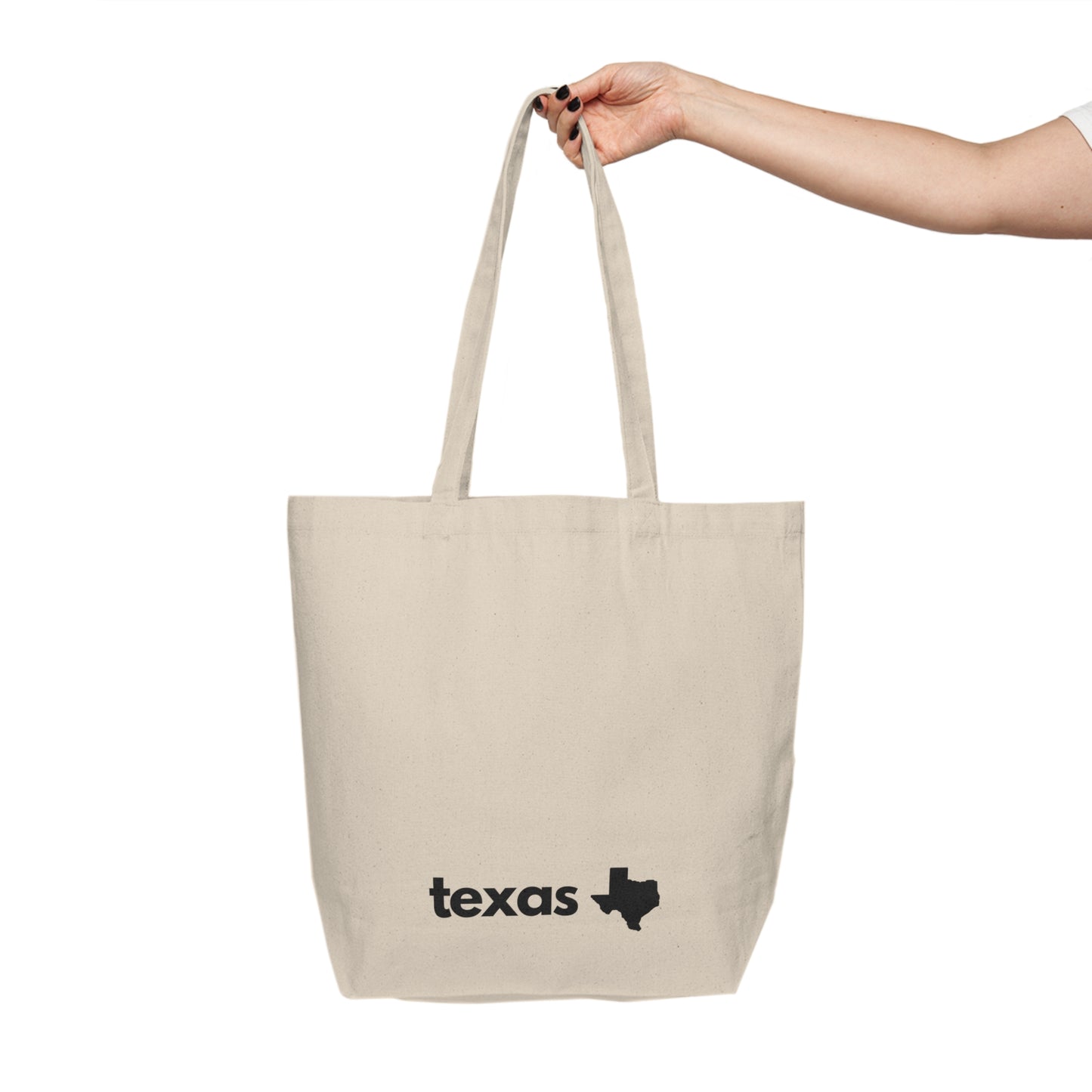 "texas" Canvas Tote