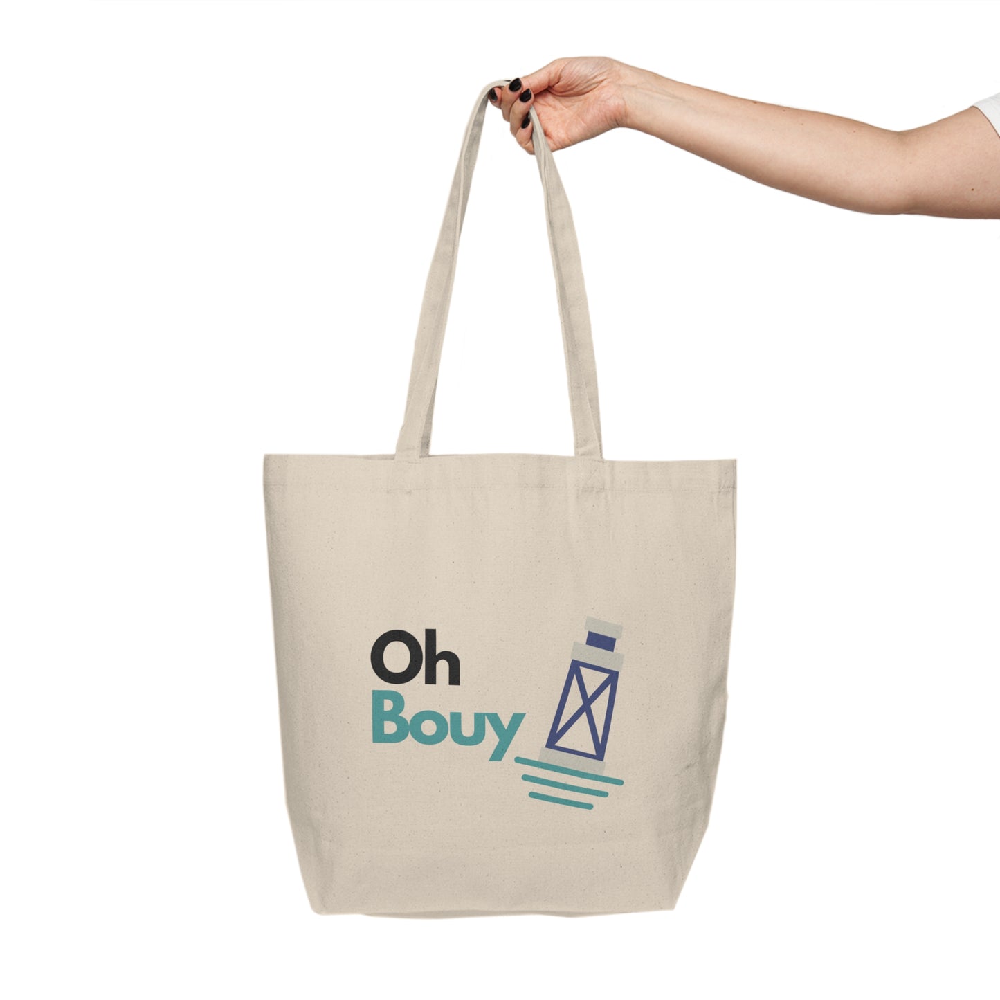 “Oh Bouy” Canvas Tote