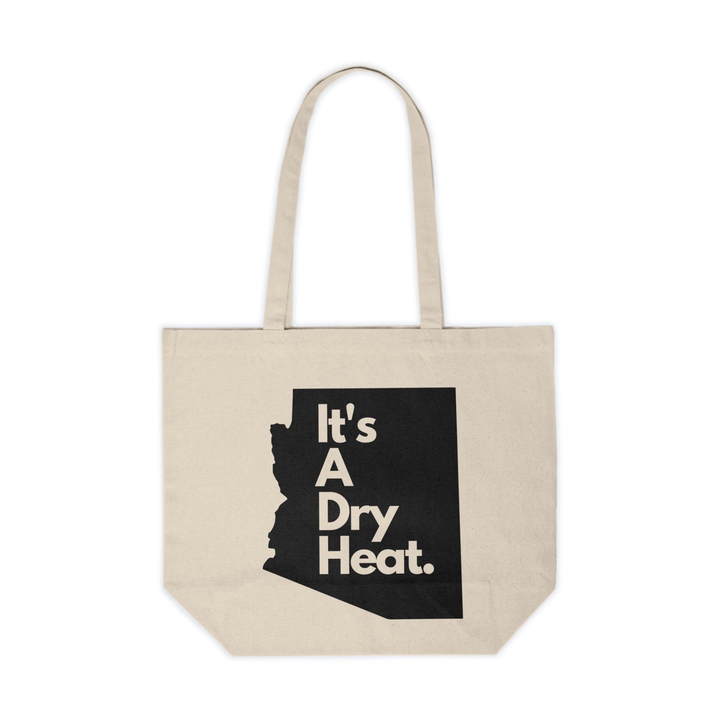 "It's A Dry Heat" Canvas Tote