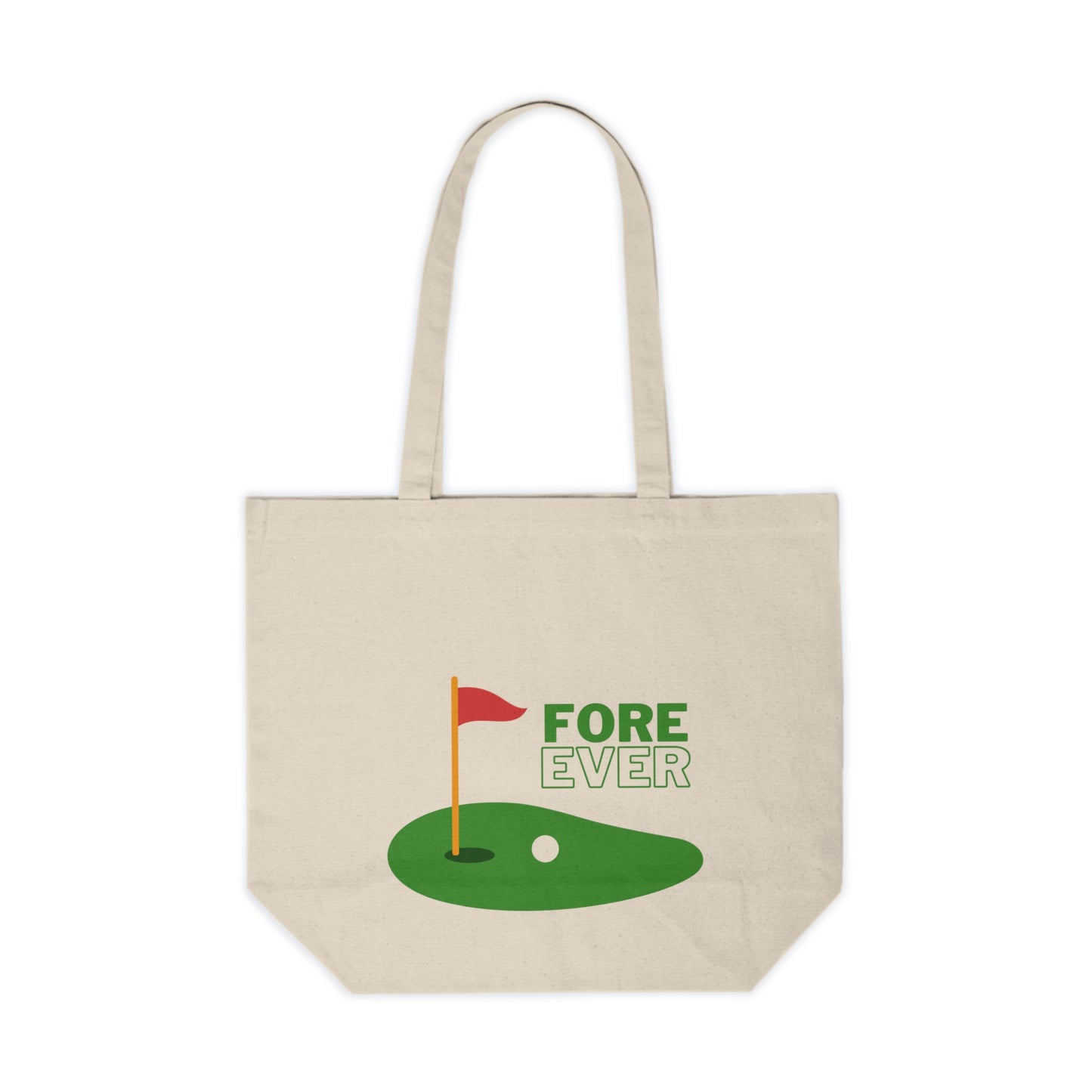 "Fore Ever" Canvas Tote