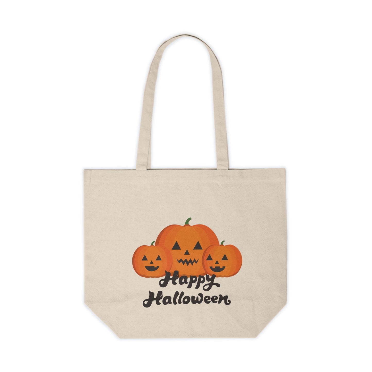 "Happy Halloween" Canvas Tote