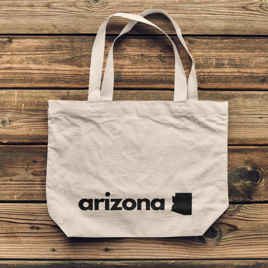 "arizona" Canvas Tote