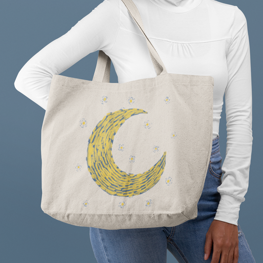 “Starry Sky” Canvas Tote